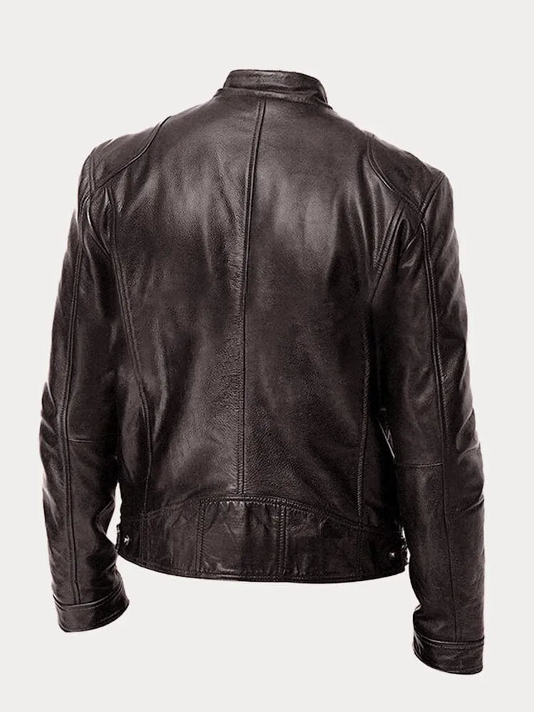 MATTHEW - DURABLE LEATHER JACKET