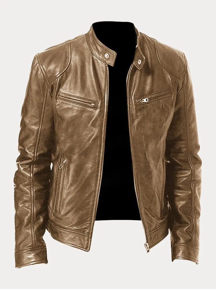 MATTHEW - DURABLE LEATHER JACKET