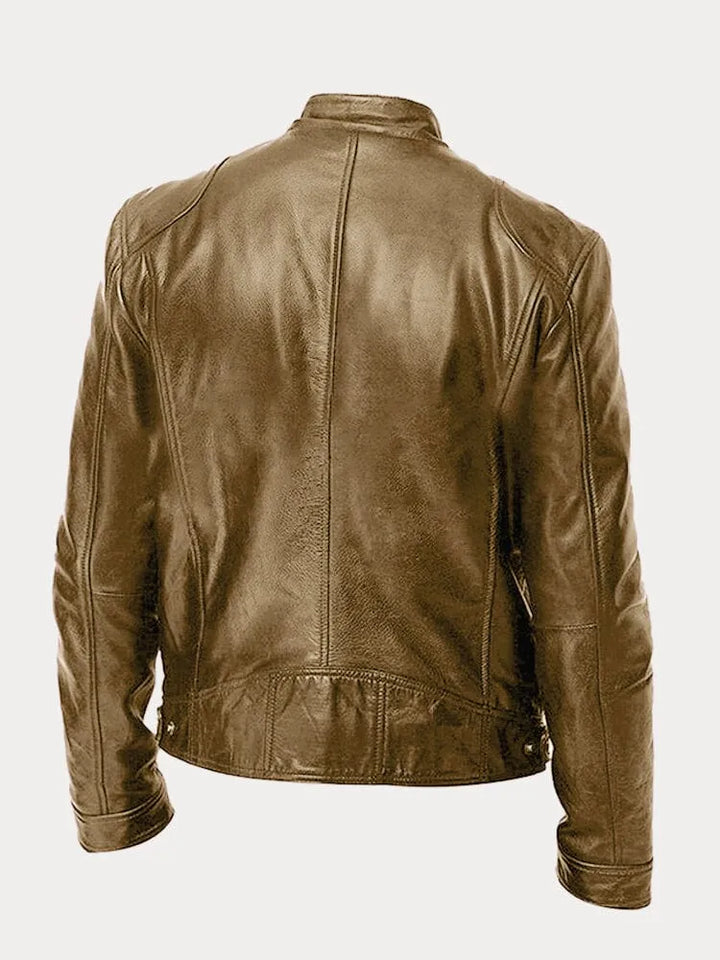 MATTHEW - DURABLE LEATHER JACKET