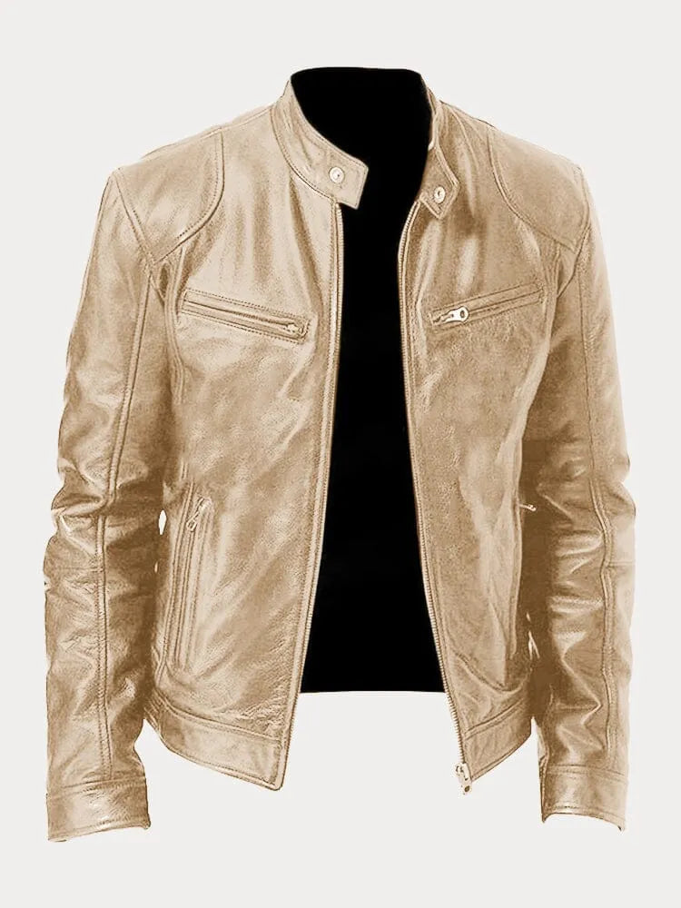 MATTHEW - DURABLE LEATHER JACKET