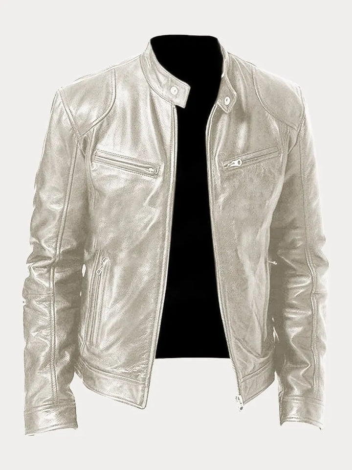 MATTHEW - DURABLE LEATHER JACKET