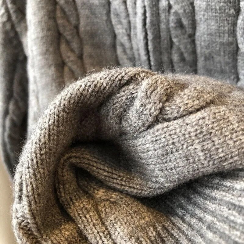 Fiona | Cotton Half Zip Sweater