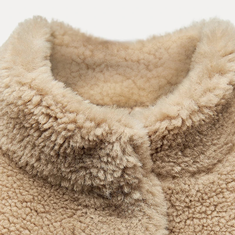 Jenny | Chic Teddy Bear Faux Fur Coat