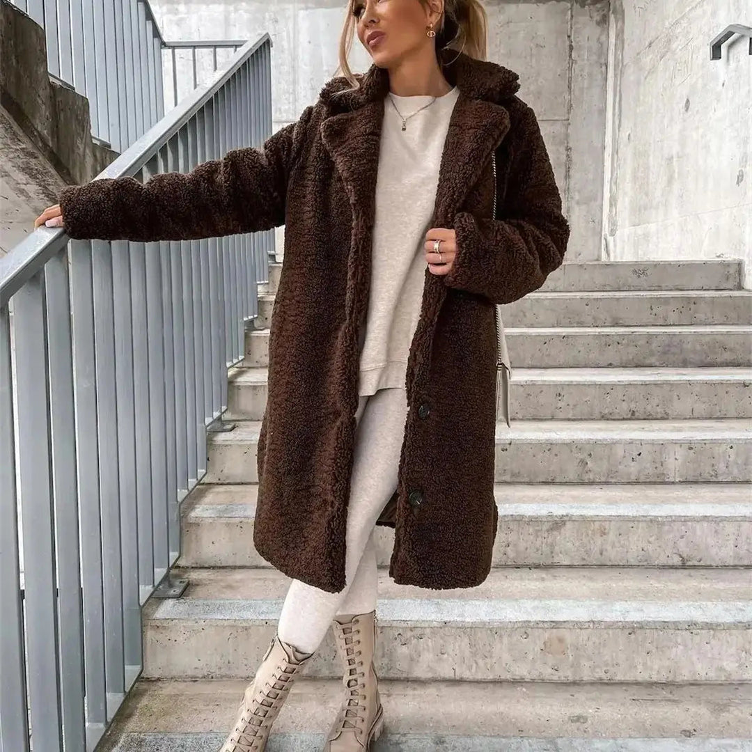 CARALINE - FLEECE FROST COAT