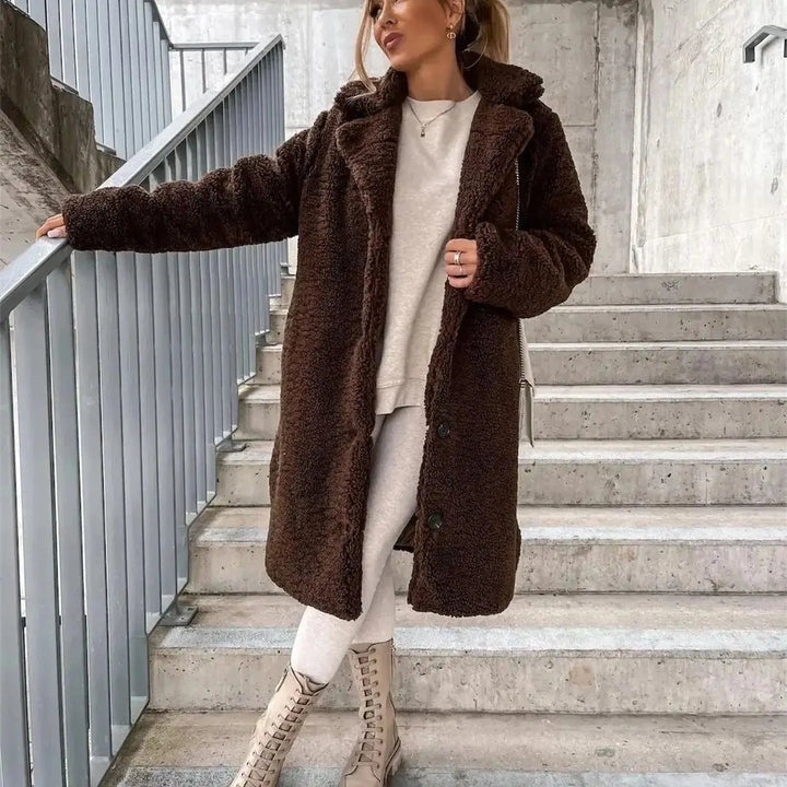 CARALINE - FLEECE FROST COAT