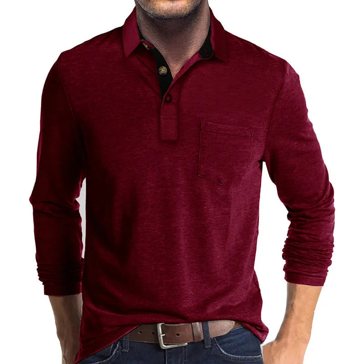WILFRED - LONG SLEEVE POLO