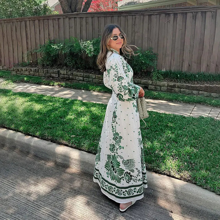 CASSANDRA - GLAMOROUS FULL-LENGTH DRESS