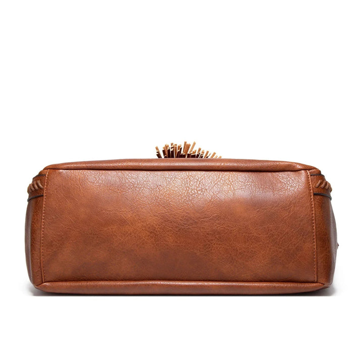 NEVE - REFINED ELEGANCE LEATHER SHOULDER BAG