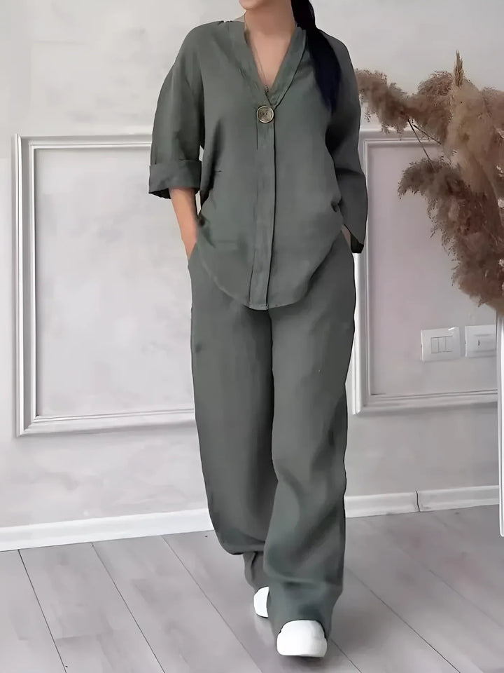 LAILA - RELAXED STYLE LINEN SET