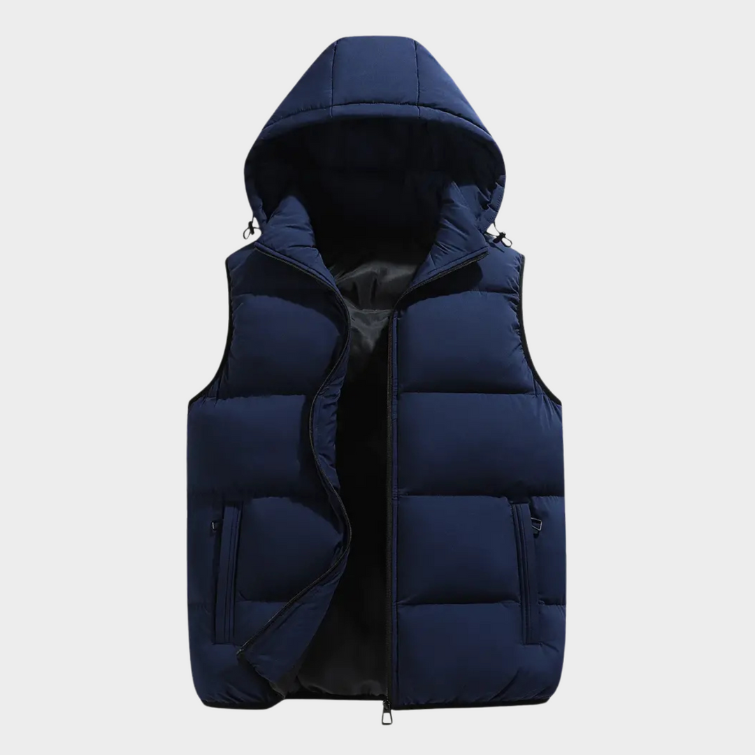 PAUL - AUTUMN & WINTER HOODIE VEST JACKET