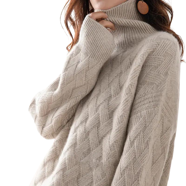 Bella | Cashmere Turtleneck Sweater