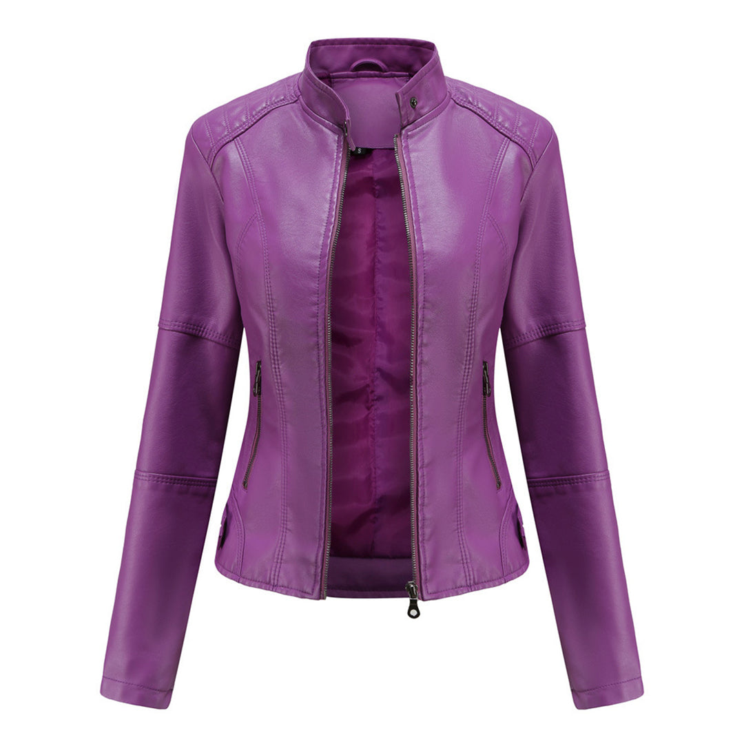 HAILEY - MODERN LEATHER JACKET