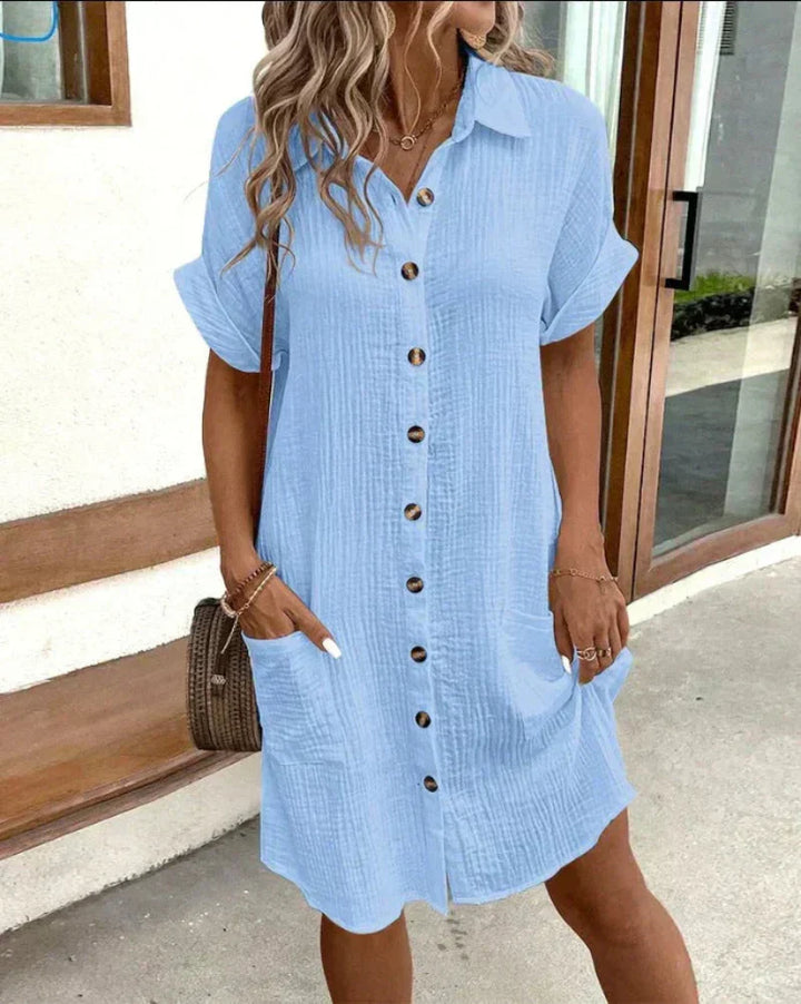 Aria™ - CLASSIC RELAXED FIT POLO DRESS