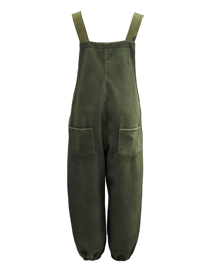 CALI - RELAXED DISTRESSED DENIM JUMPSUIT