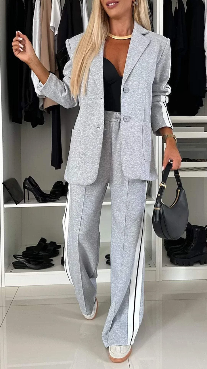 JULIA - TAILORED LONG SLEEVE CASUAL SUIT