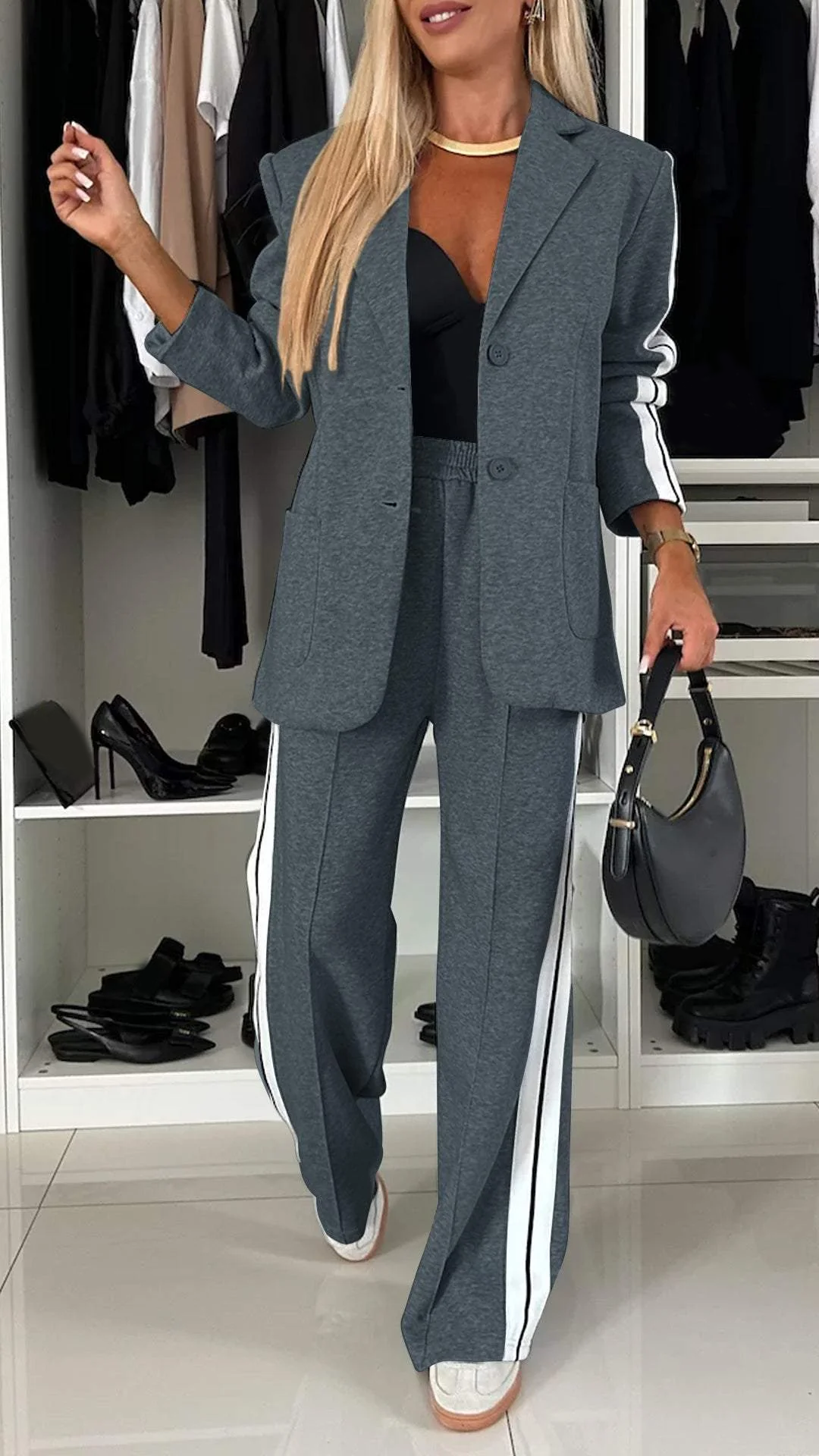 JULIA - TAILORED LONG SLEEVE CASUAL SUIT