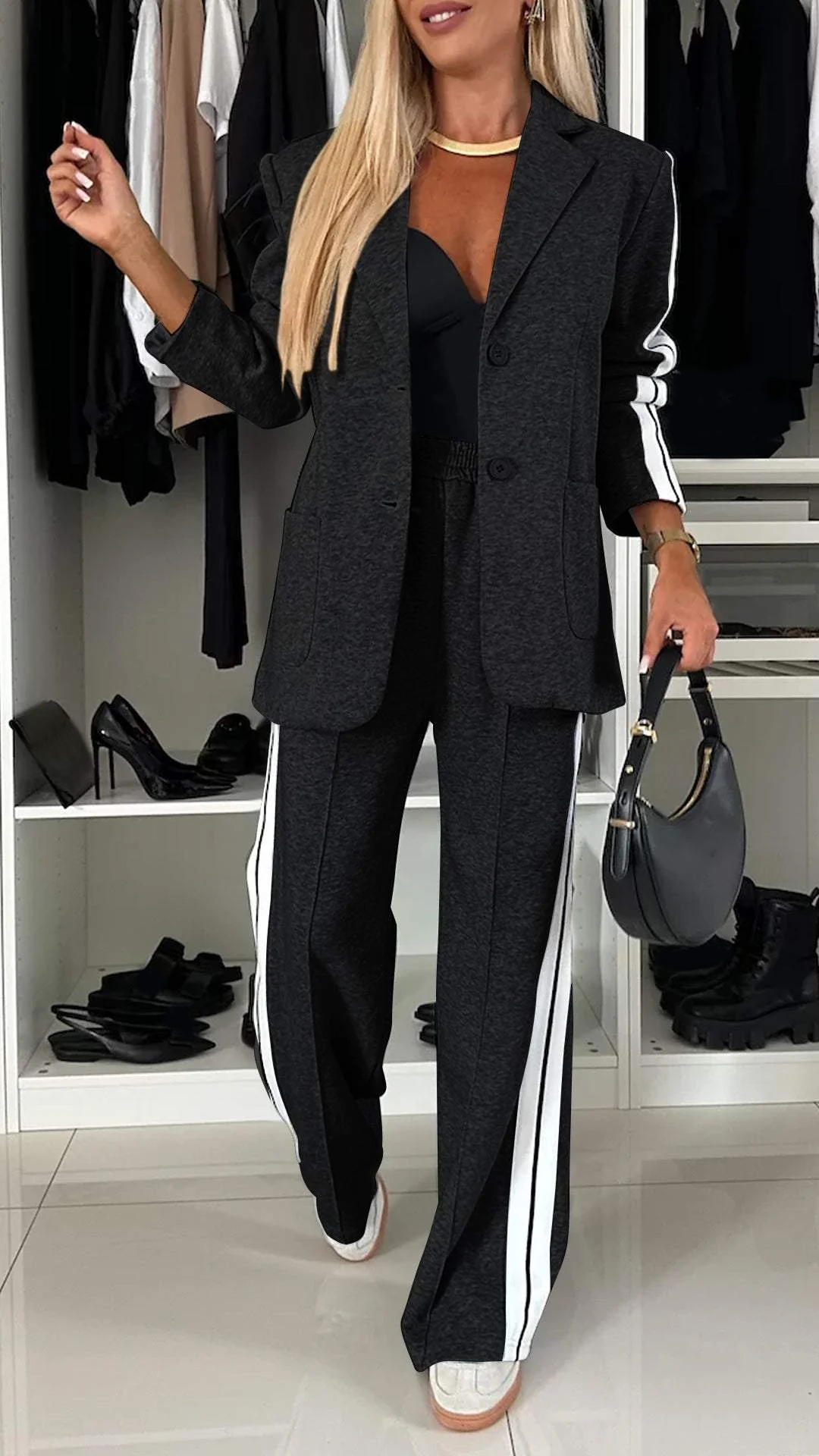 JULIA - TAILORED LONG SLEEVE CASUAL SUIT