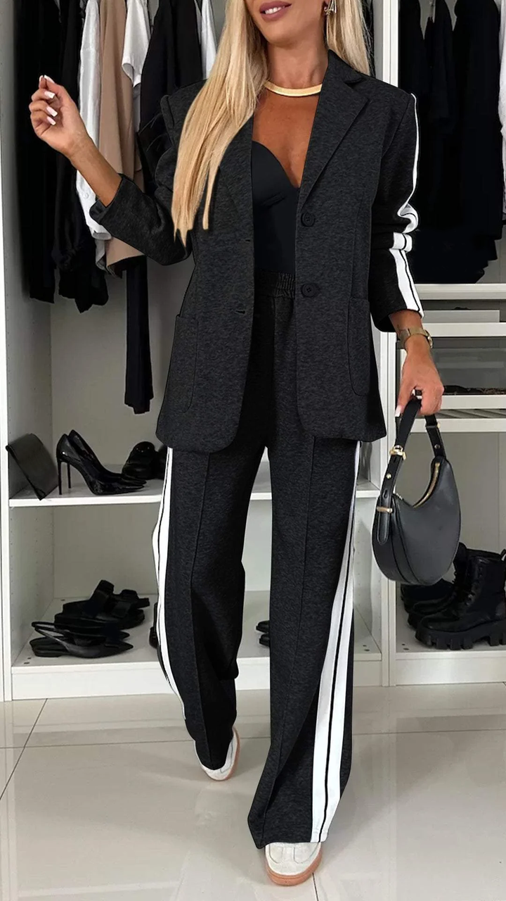 JULIA - TAILORED LONG SLEEVE CASUAL SUIT