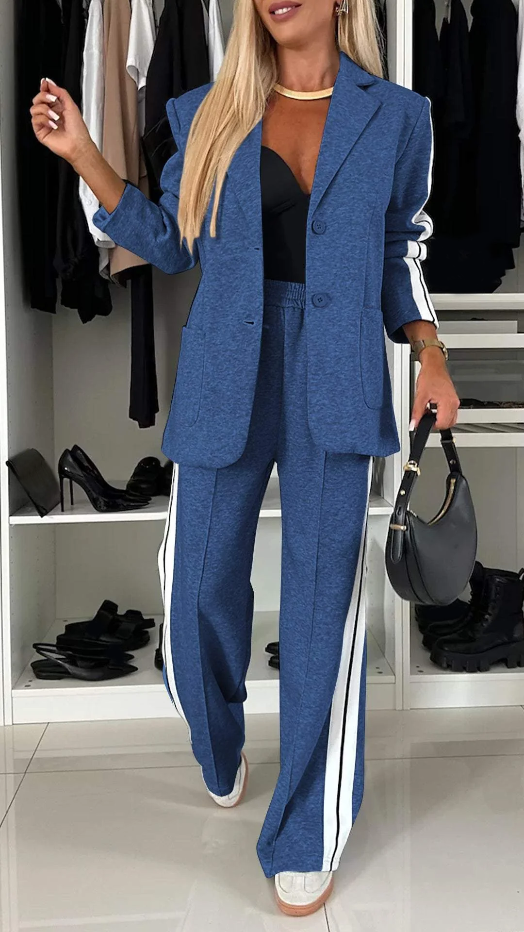 JULIA - TAILORED LONG SLEEVE CASUAL SUIT