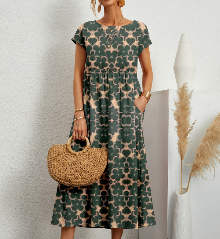 DEE - FEMININE FLORAL MIDI DRESS