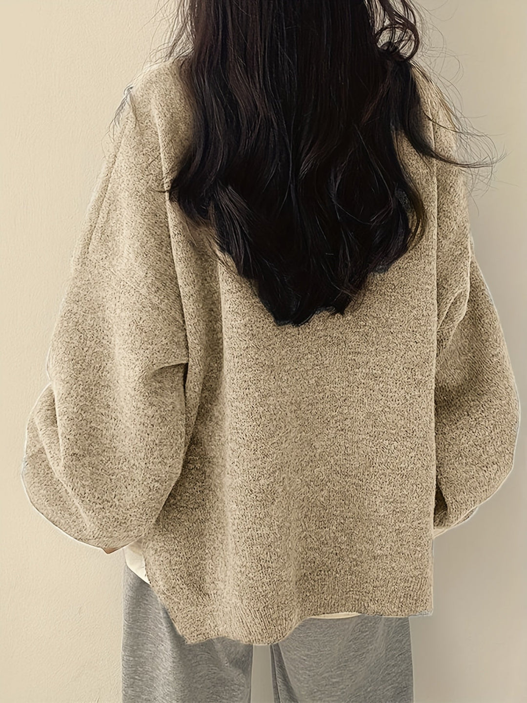 VELLA - WEEKEND VIBE CASUAL KNIT PULLOVER