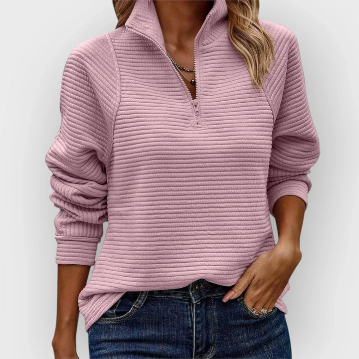 Seren™ | Mid-Length Zipper Pullover