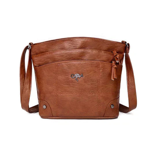 BEVERLY - SIGNATURE DESIGN LEATHER BAG