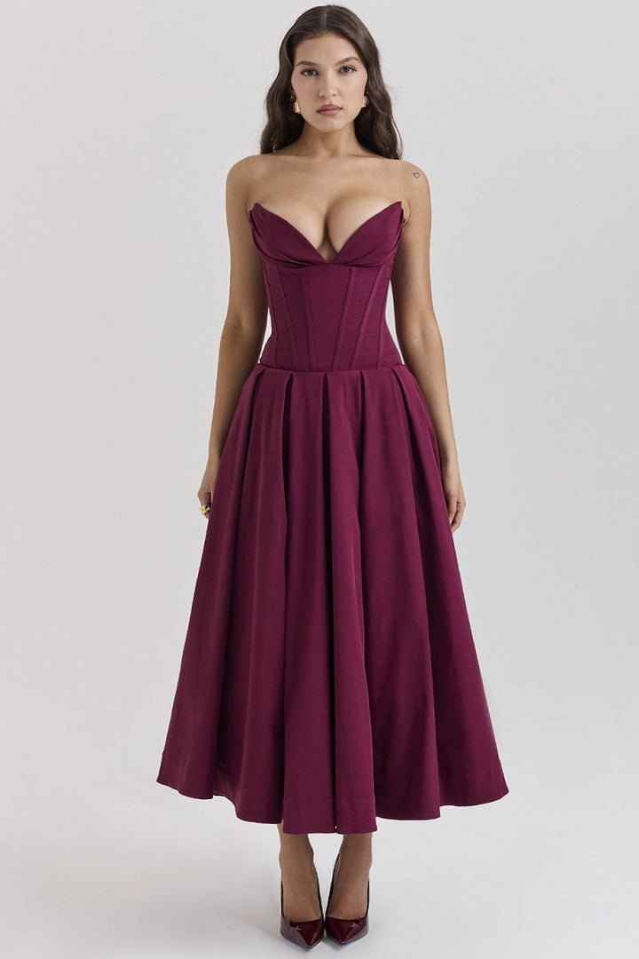 BETHY - CLASSIC BLACK PARTY DRESS