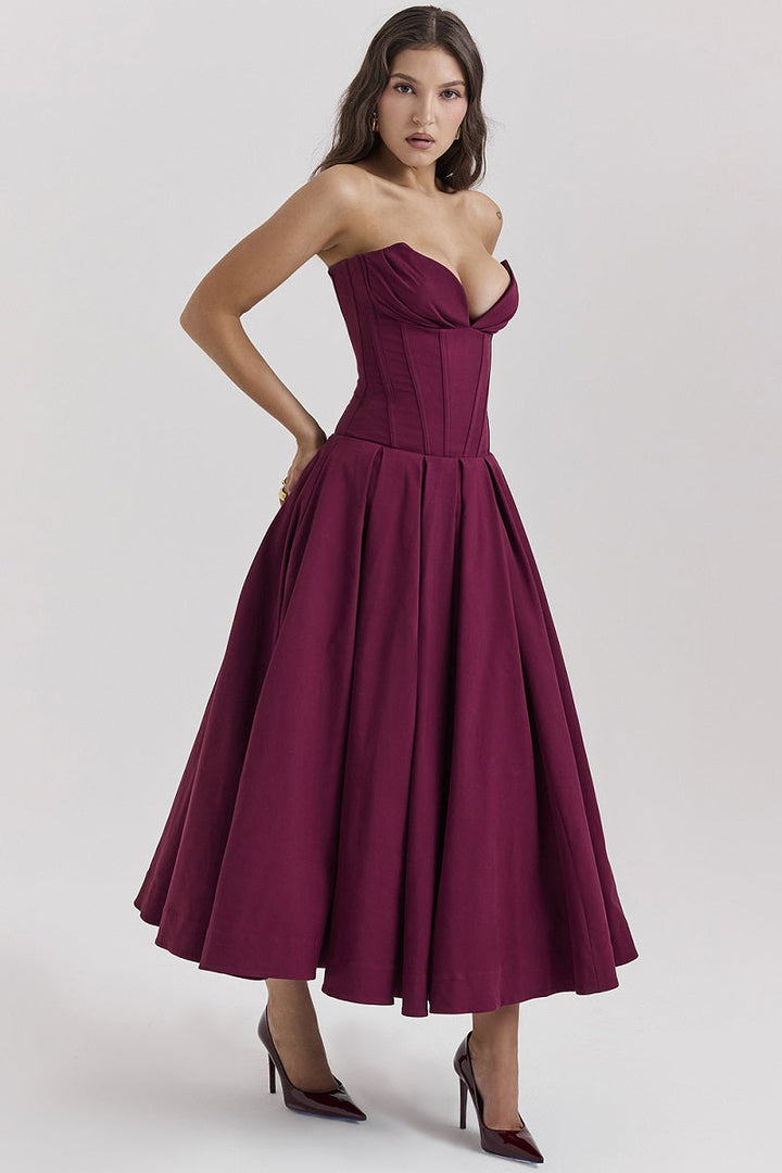 BETHY - CLASSIC BLACK PARTY DRESS