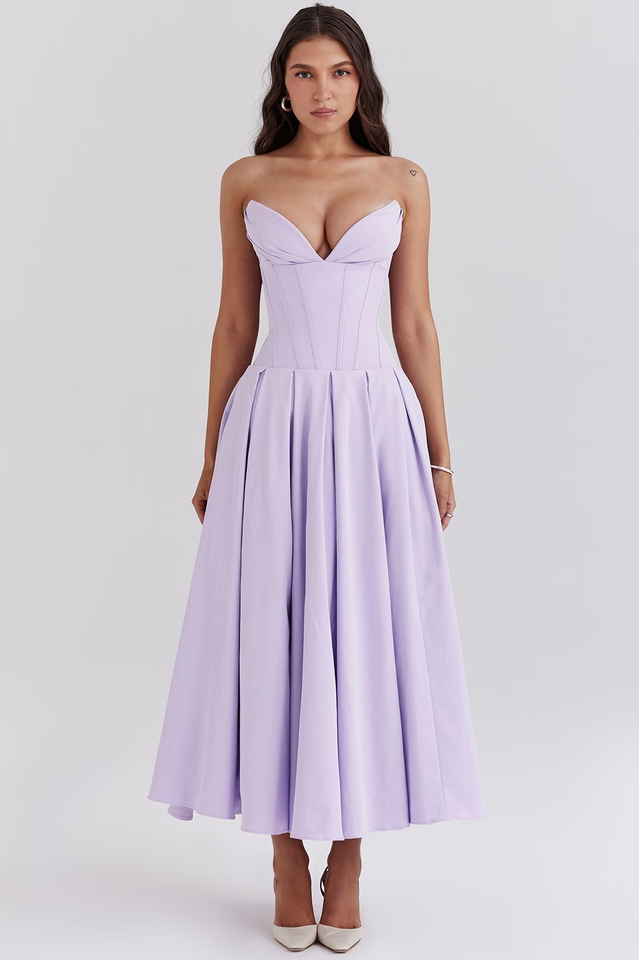 BETHY - CLASSIC BLACK PARTY DRESS