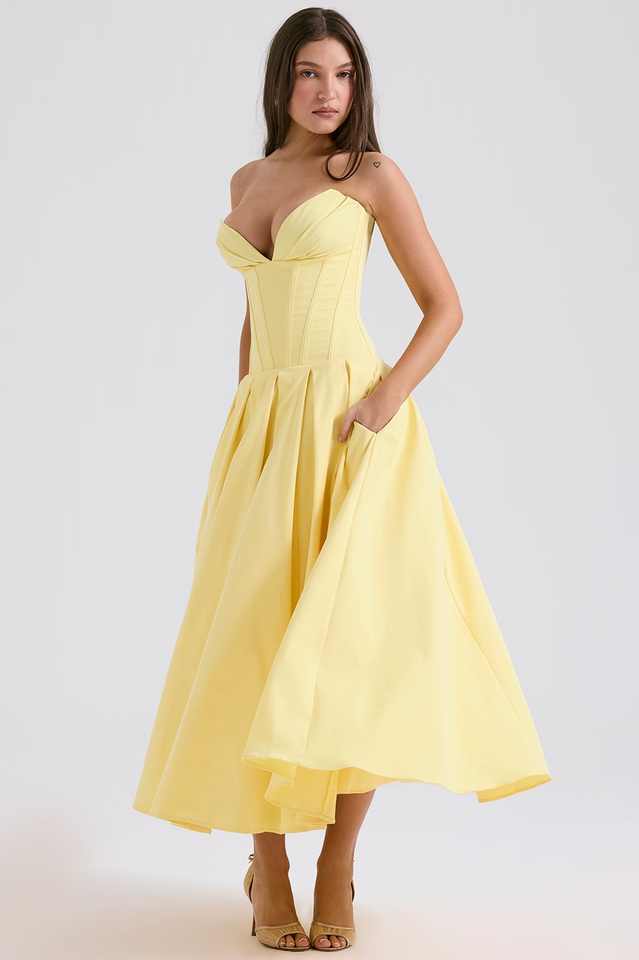 BETHY - CLASSIC BLACK PARTY DRESS