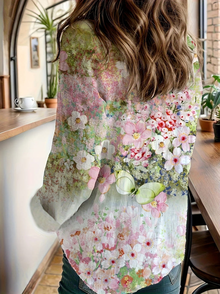 LUCIA™ - FLORAL BOHO BLOUSE
