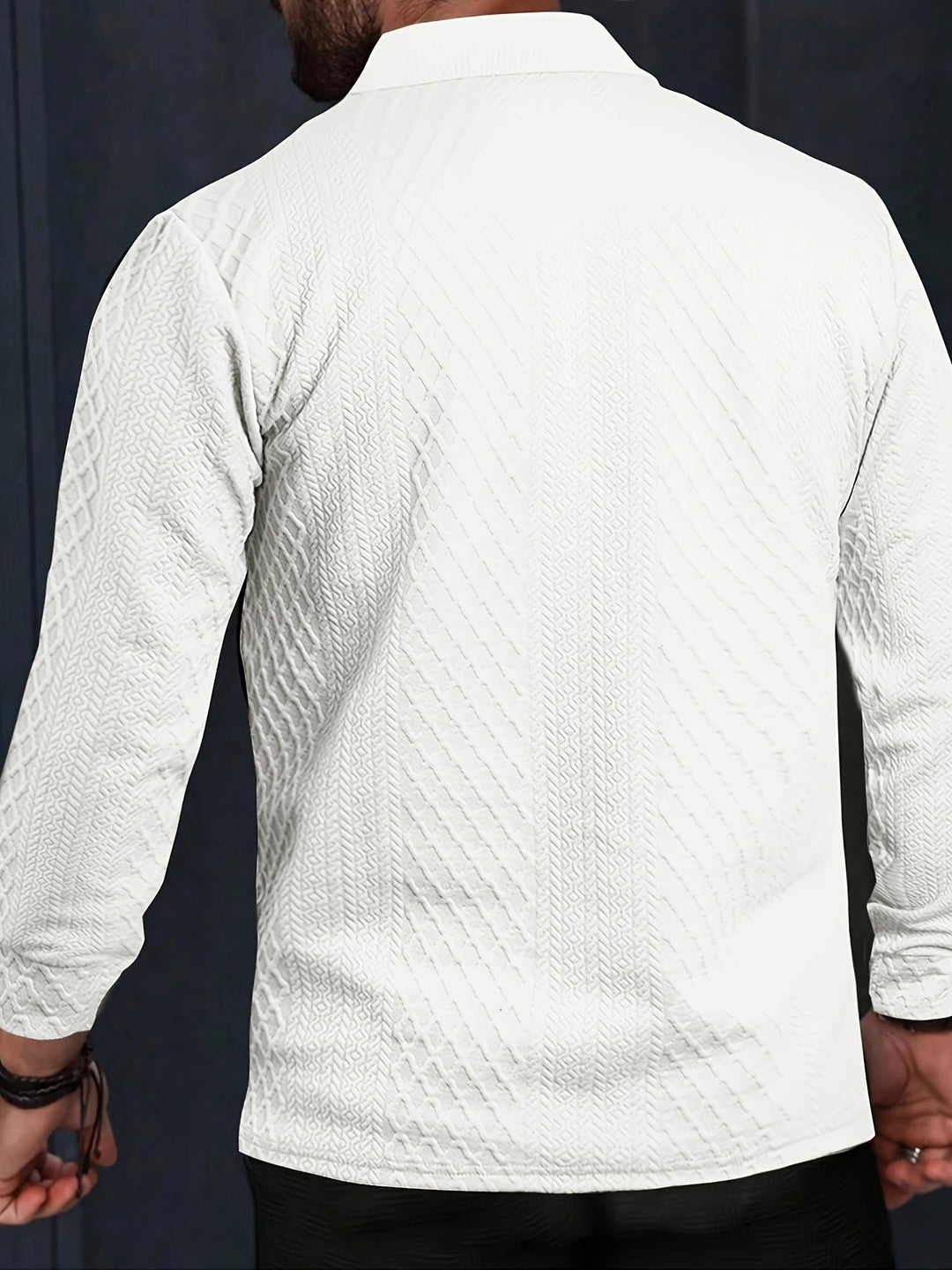 ZED - SIGNATURE TEXTURED KNIT PULLOVER