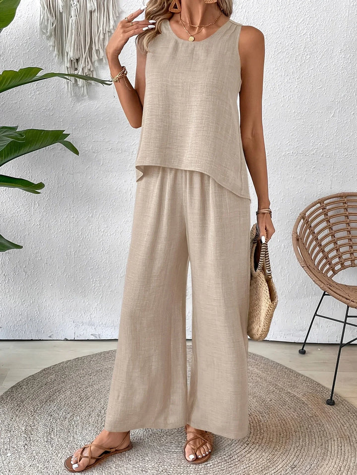 QUITA - ALL-DAY CHIC TANK AND PANTS PAIR