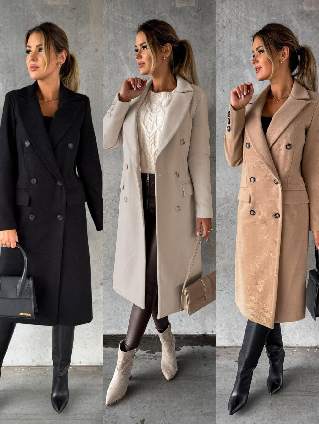 SANDRA - REVERSIBLE WINTER COAT