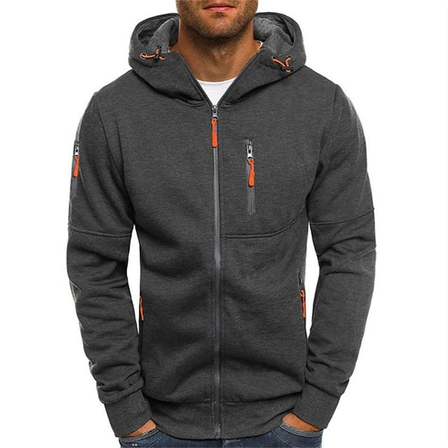 ALBERT - HOODED ZIP JACKET