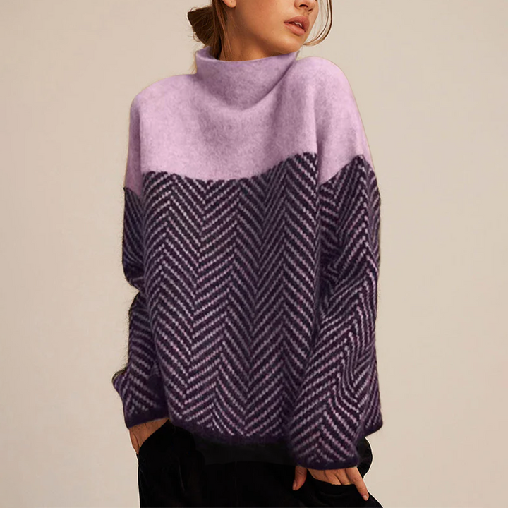 Adelie - Knit Turtleneck Sweater