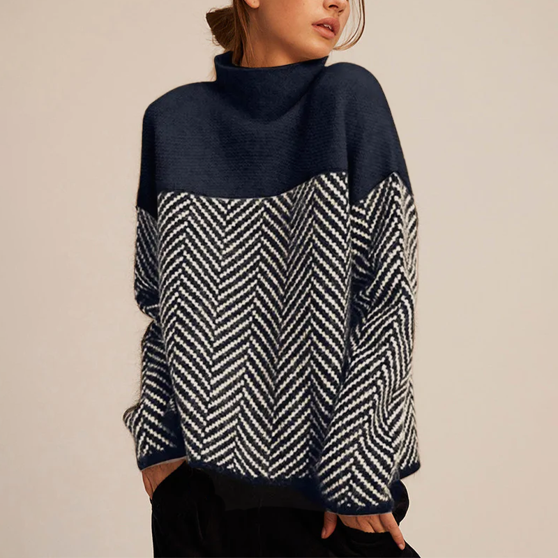 Adelie - Knit Turtleneck Sweater