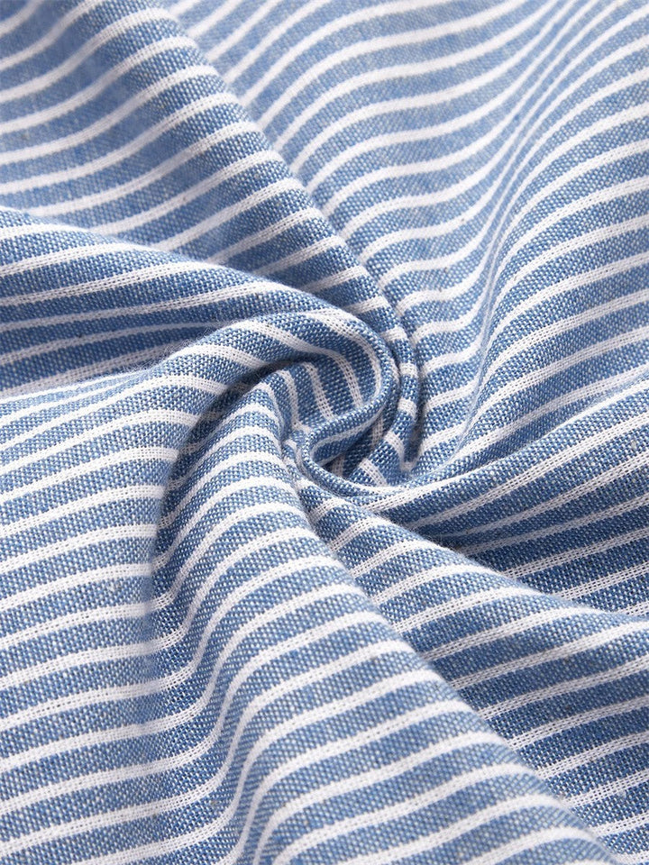 Lenna™ - STRIPED SOFT MIDI DRESS