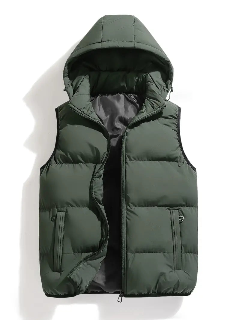 PAUL - AUTUMN & WINTER HOODIE VEST JACKET