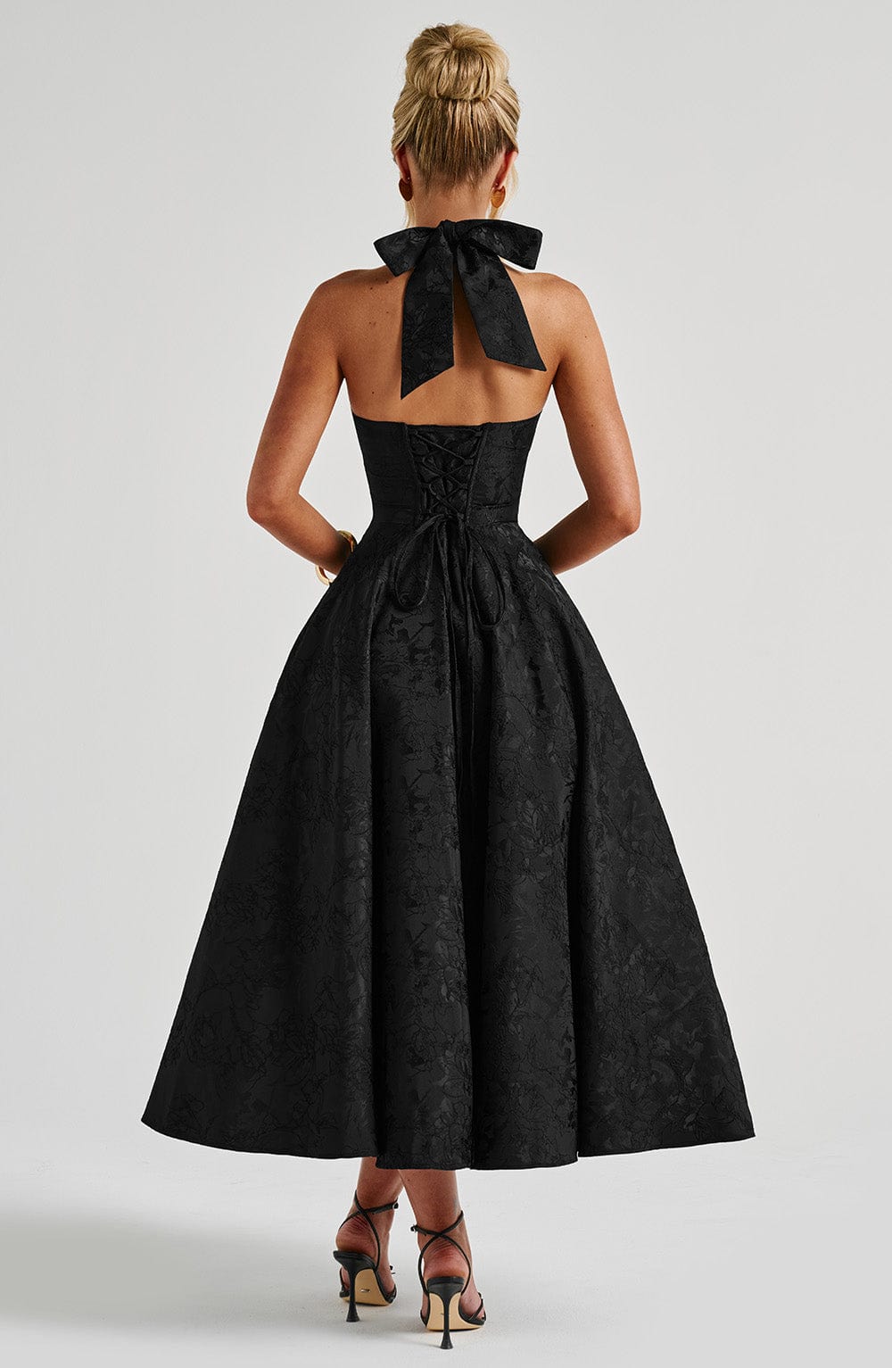 ALMIRA - SWEETHEART VINTAGE MIDI DRESS