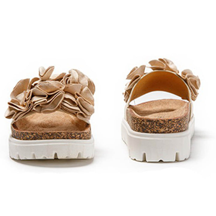 DENISE - BLOOM SLIDES SANDALS