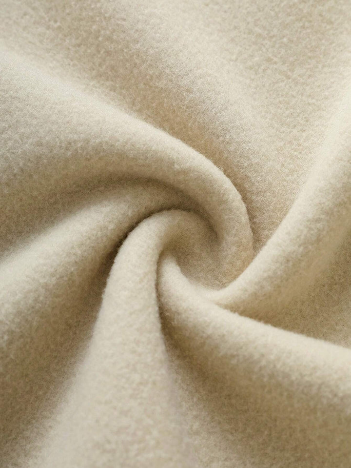 FAITH OVER FEAR Women's Dropped Shoulder Hoodie