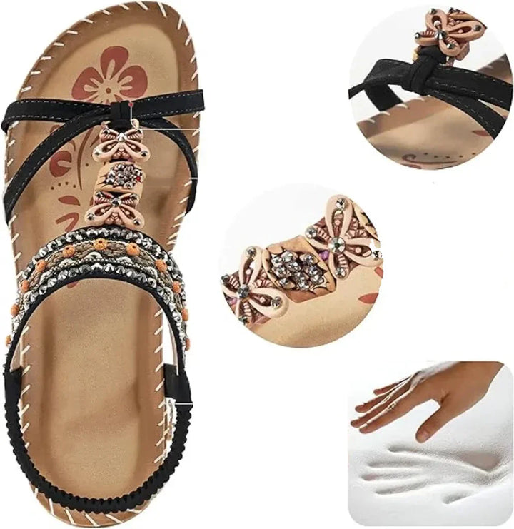 CARLY - EVERCOZY ORTHO STRIDE SANDALS