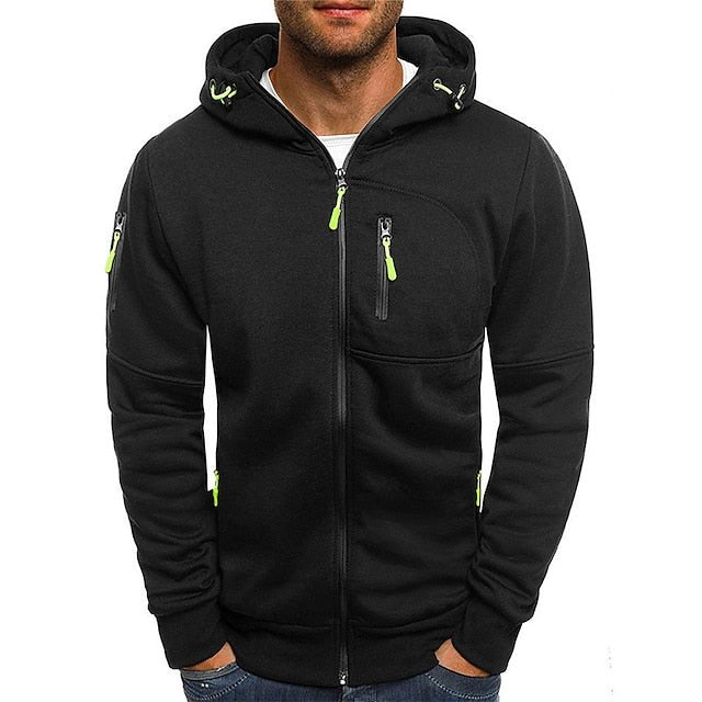 ALBERT - HOODED ZIP JACKET