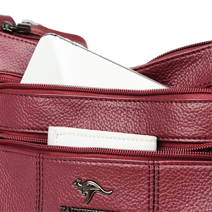 Evangeline - Designer Multi-Layer Crossbody Shoulder Bag