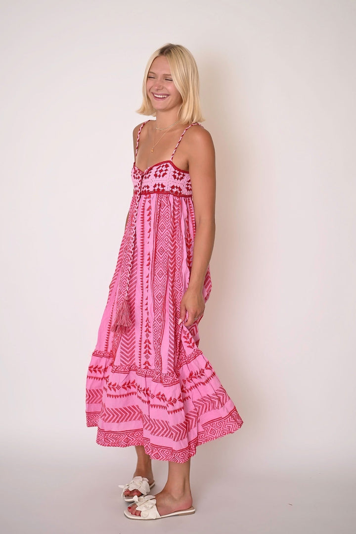 BOWIE - BOHEMIAN CHARM MAXI DRESS