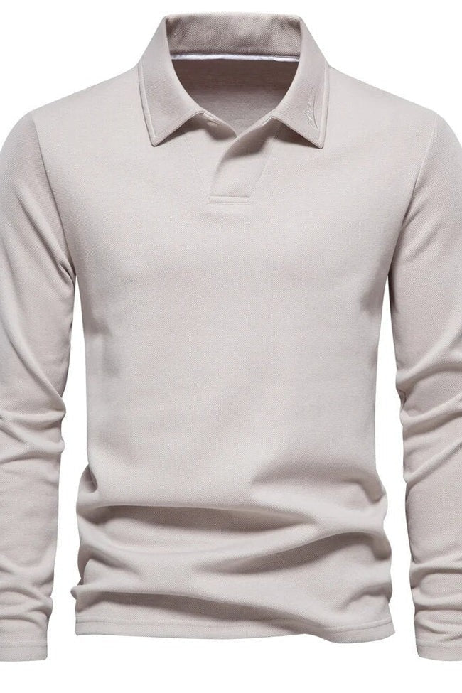 MATTEO - MODERN CLASSIC LONG SLEEVE POLO