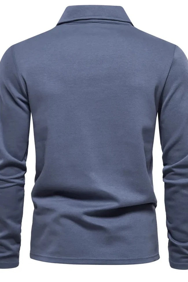 MATTEO - MODERN CLASSIC LONG SLEEVE POLO