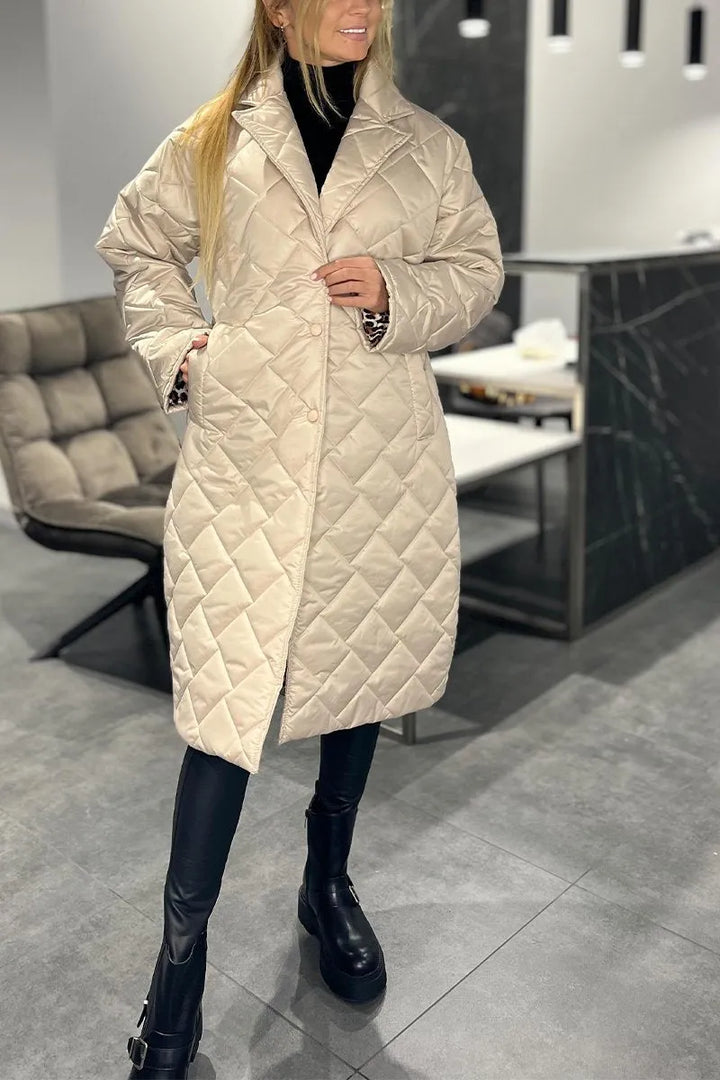STAYCEE - DIAMOND STITCH CHANGEABLE COAT